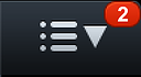 Menu Button with Updates