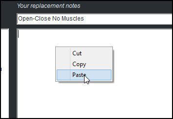 Select Paste