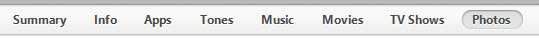 iTunes Taskbar