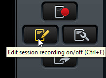 Edit Session Notes Button