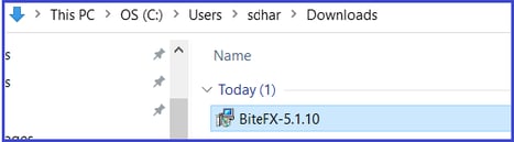 V5.1.10.MSI in Downloads Folder - Firefox