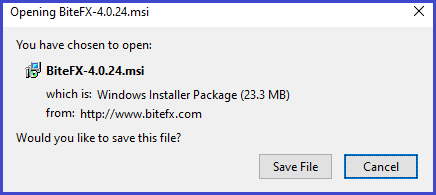Firefox Download Prompt